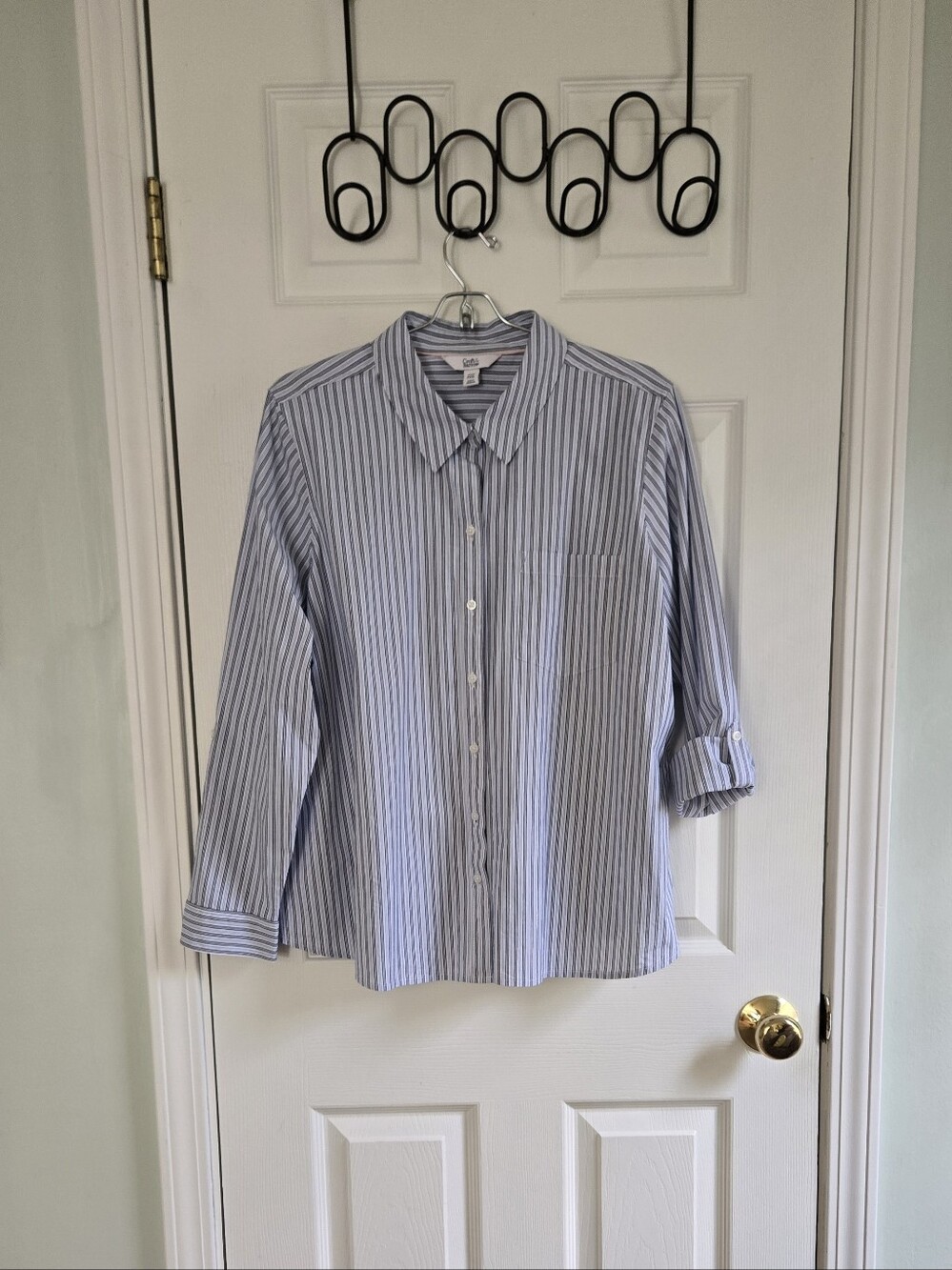 Croft & Barrow Stripe Shirt. PXXL
